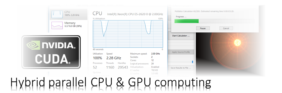 Parallel CPU computing